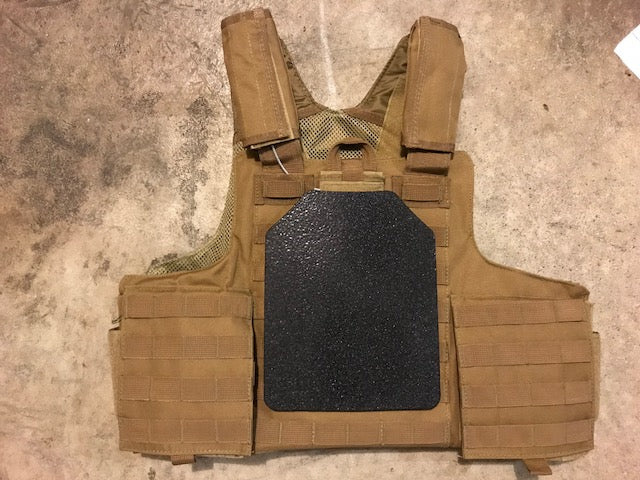 Bellator Plate Carrier Level 3 10×12 Single Curved Plates and 2